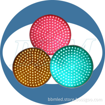 Battery Supplied Tri-Color LED Warning Lighting with Clear Lens